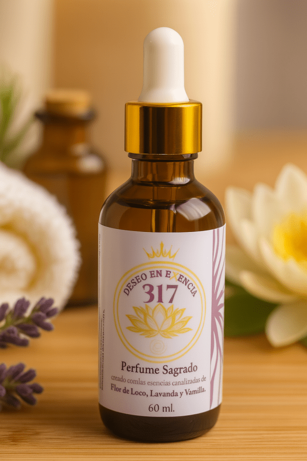 2. Perfume Sagrado “DESEO EN EXENCIA 317” 01. SET TESORO SAGRADO DESEO EN EXENCIA 317